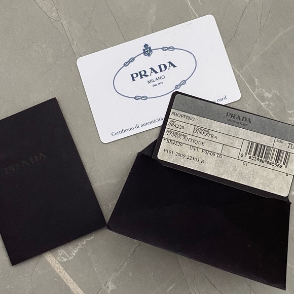 PRADA Yellow Drawstring Napa tote - Picture 12 of 12